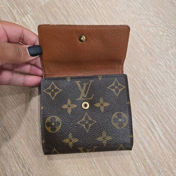 Louis Vuitton Compact Elise Wallet Monogram Vintage Leather - Picture 5 of 10